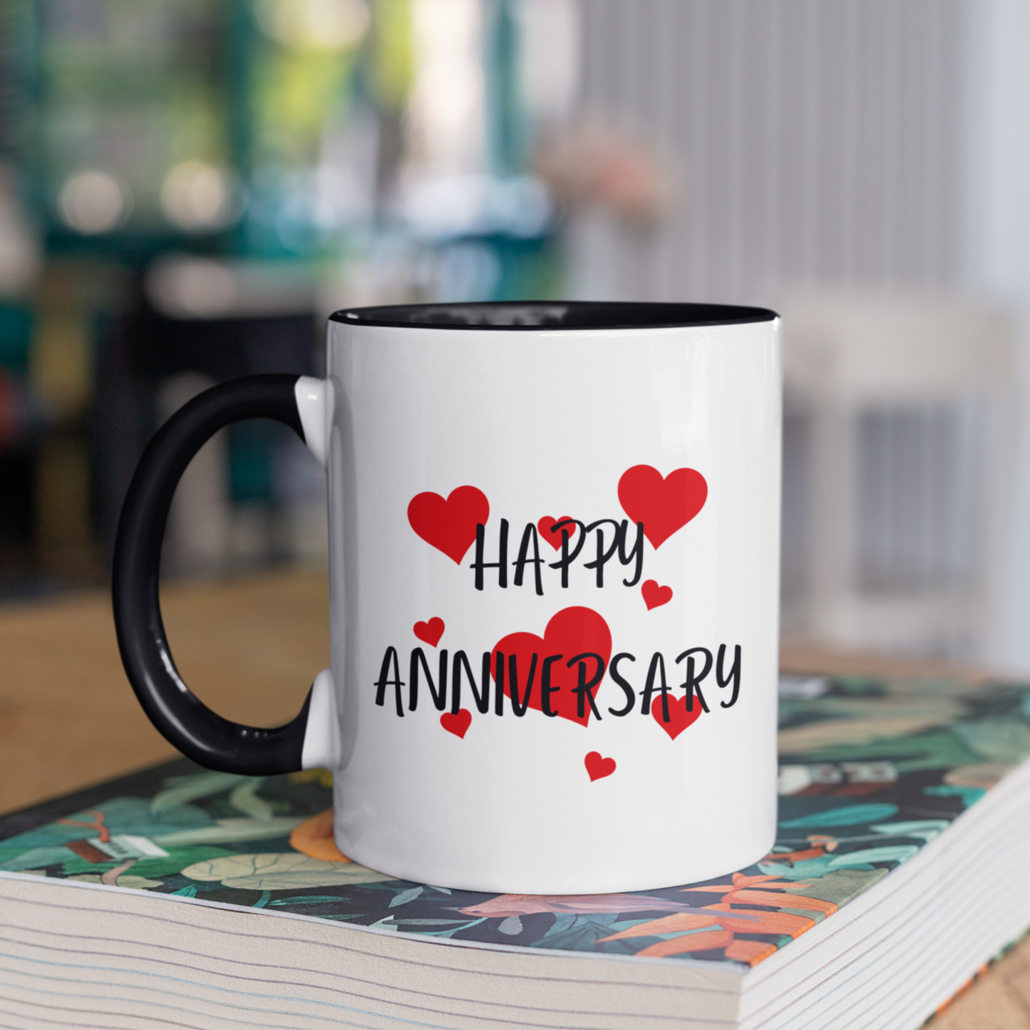 Love Message Anniversary Mug: Special Gift for Couples.