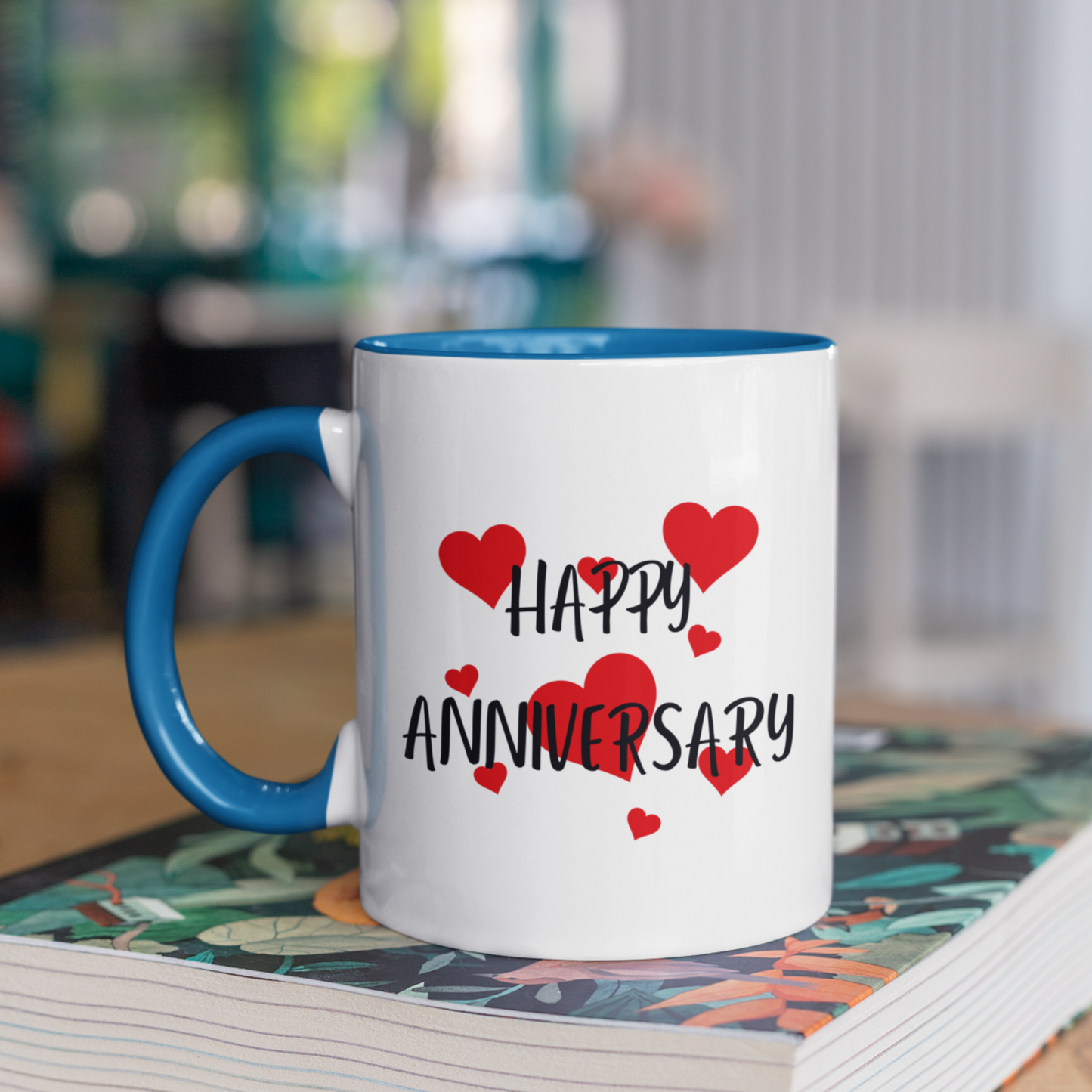 Love Message Anniversary Mug: Special Gift for Couples.