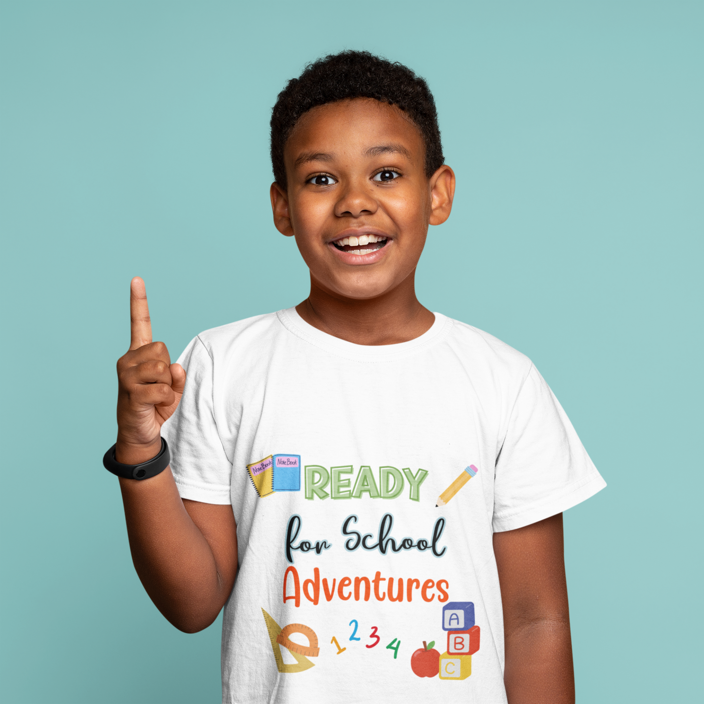 Camiseta para niño - Ready for School Adventures - Ropa de regreso a clases.