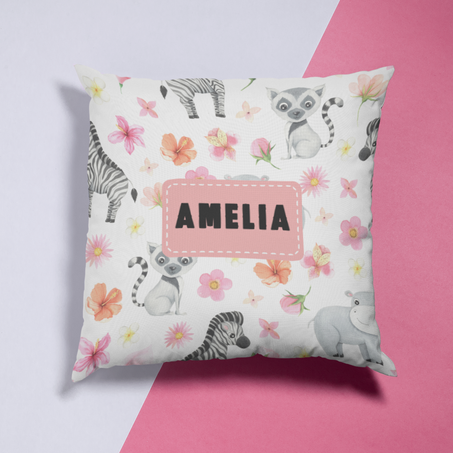 Almohada de bebé personalizada con nombre: regalo perfecto para baby shower.