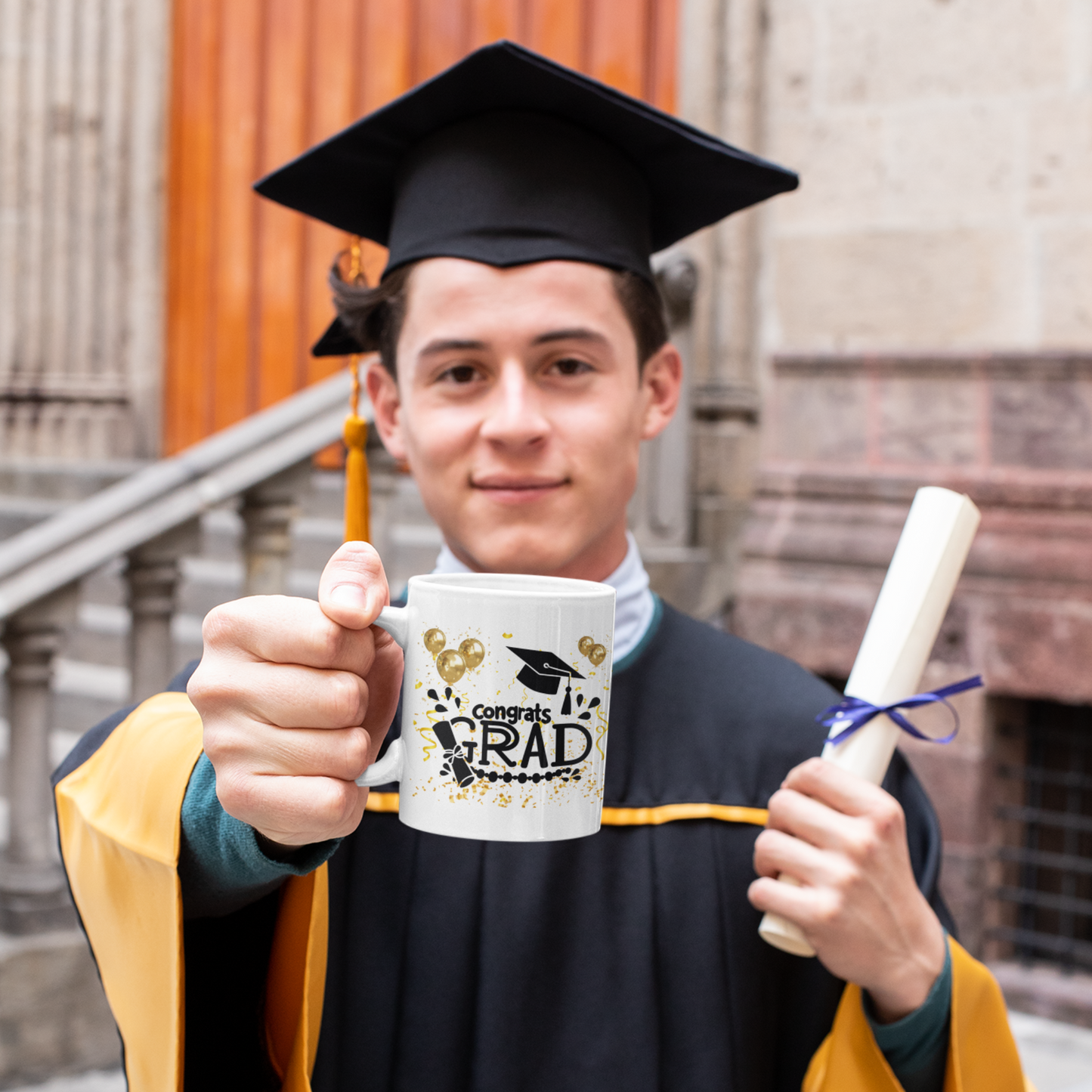 Inspirational Graduation Mug – Perfect Gift for College and High School Students.