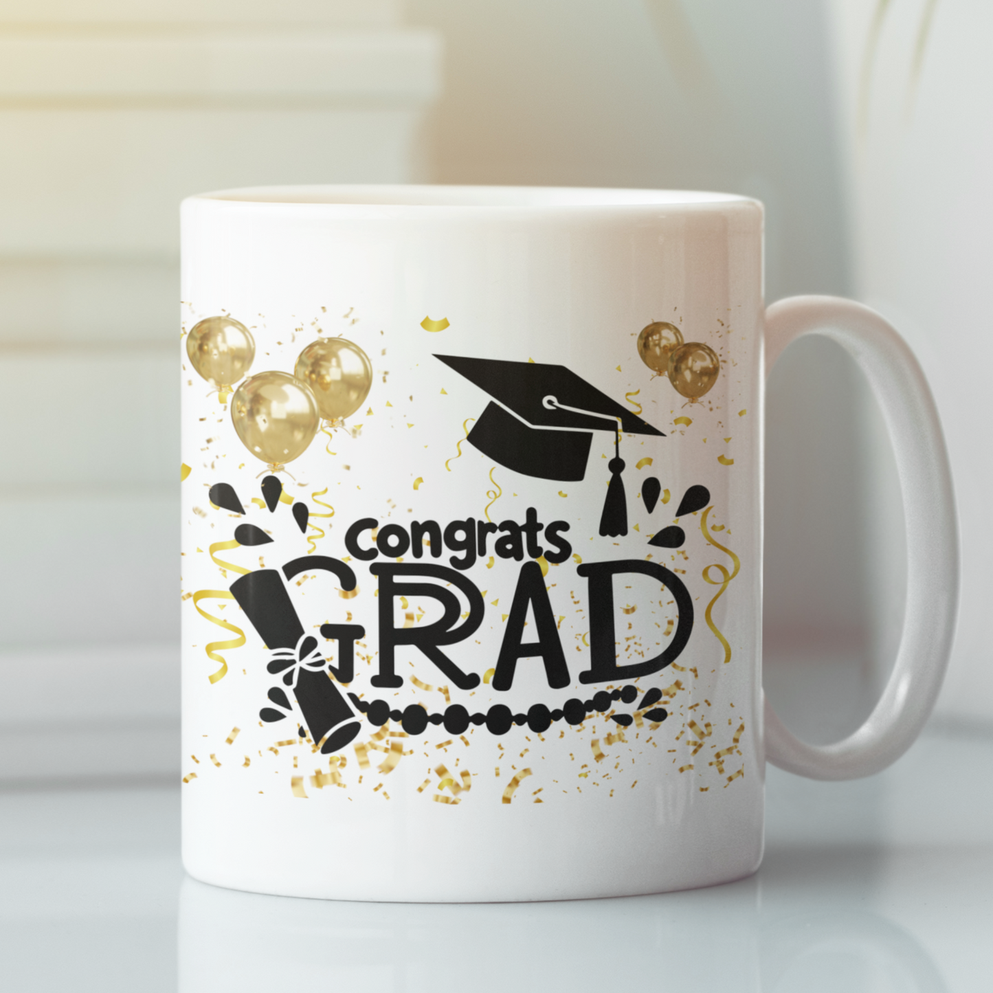 Inspirational Graduation Mug – Perfect Gift for College and High School Students.