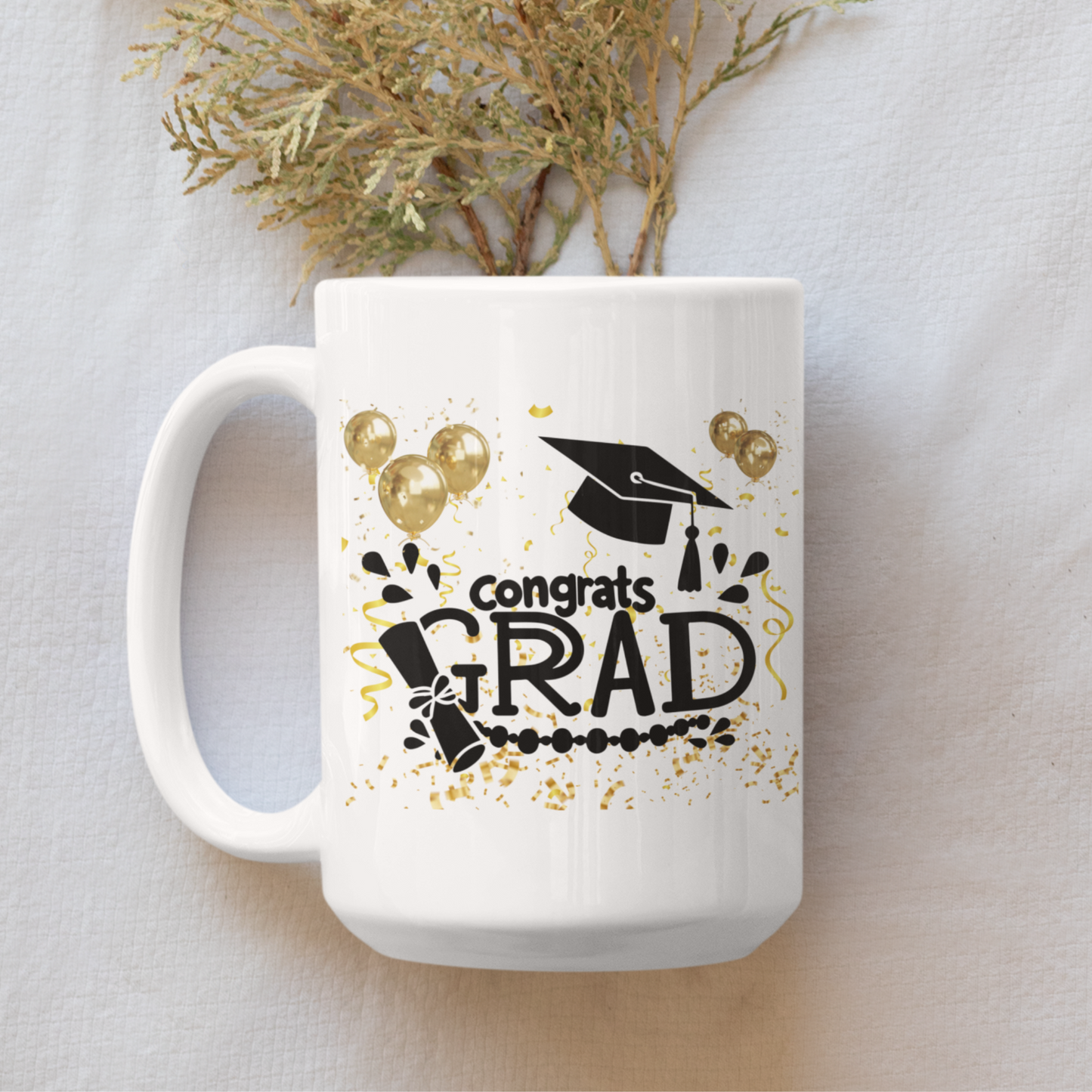 Inspirational Graduation Mug – Perfect Gift for College and High School Students.