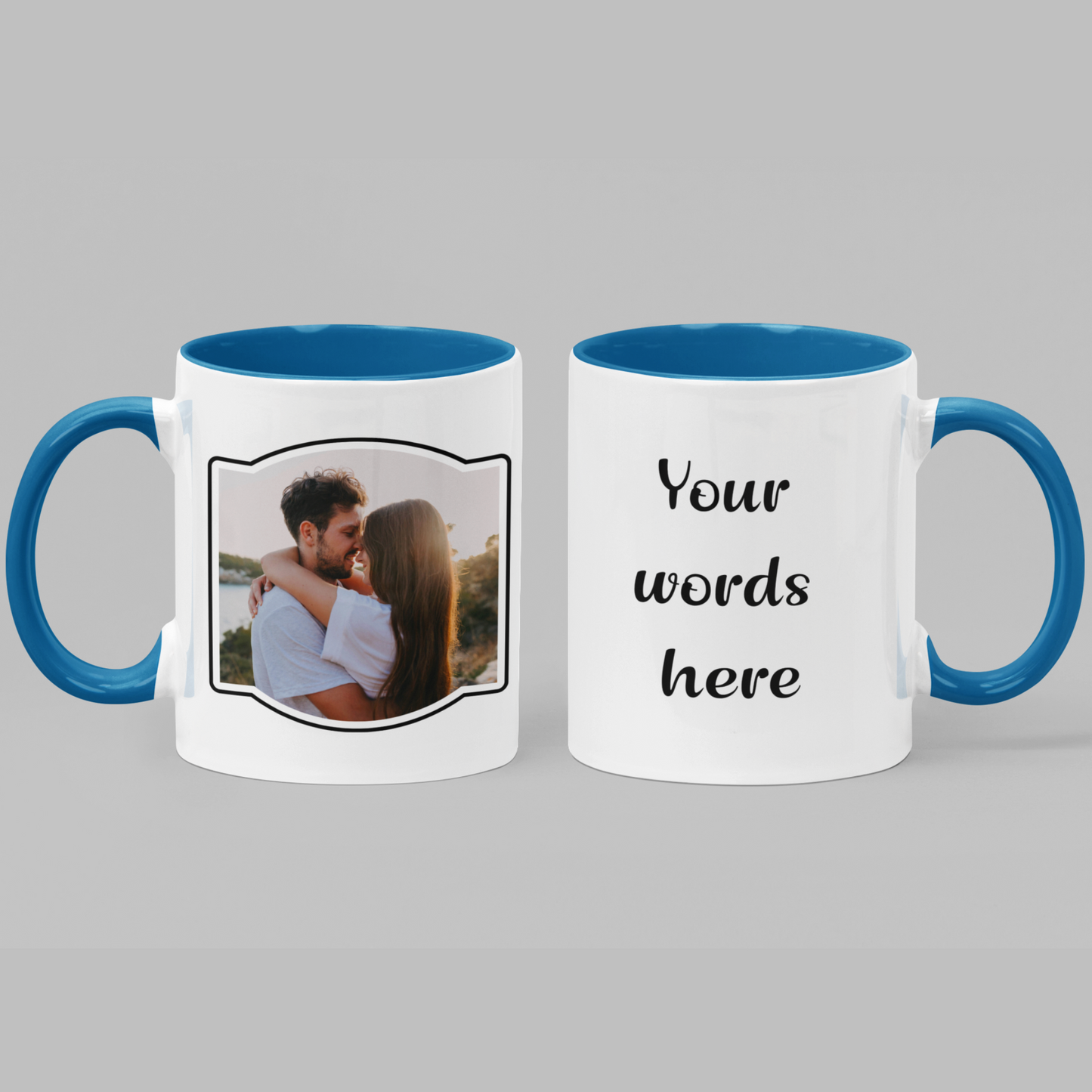 Tesoro Eterno: Taza de Aniversario Personalizada con Foto y Mensaje.