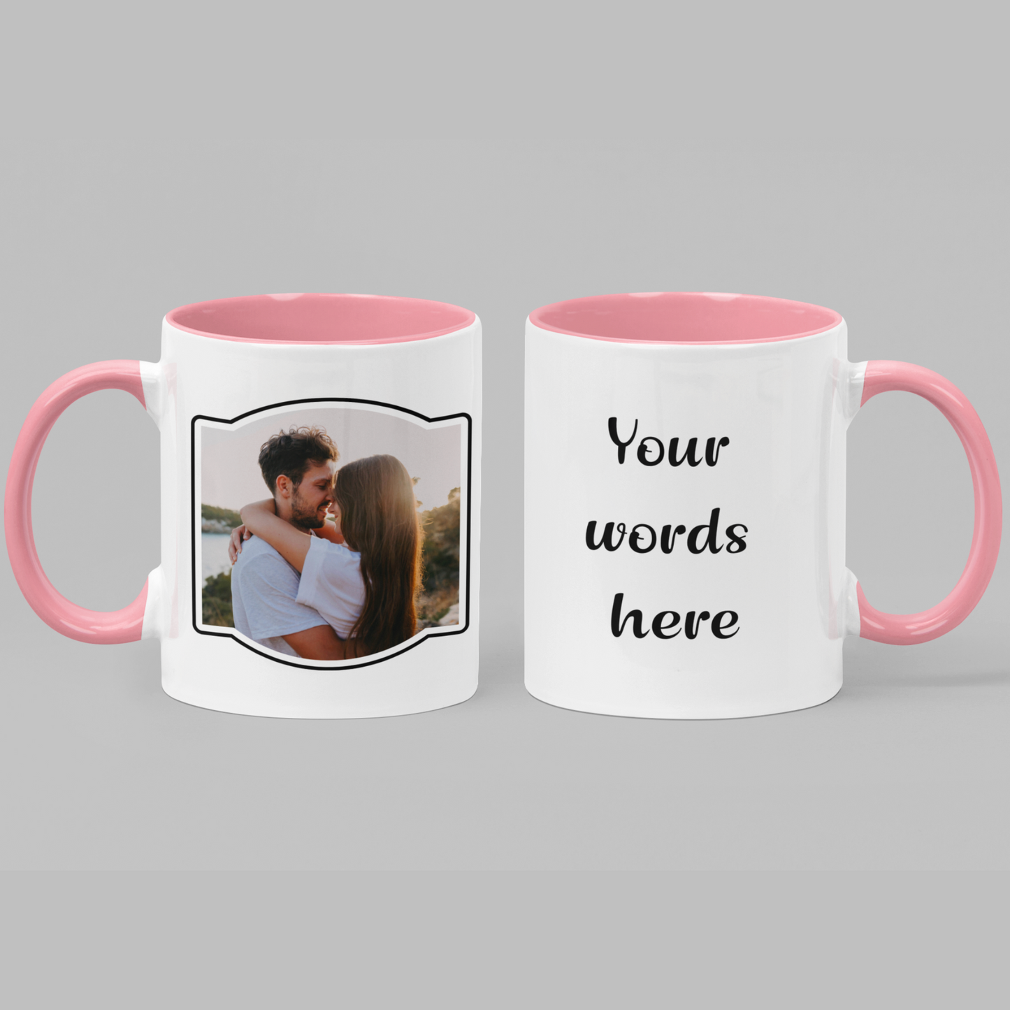 Tesoro Eterno: Taza de Aniversario Personalizada con Foto y Mensaje.