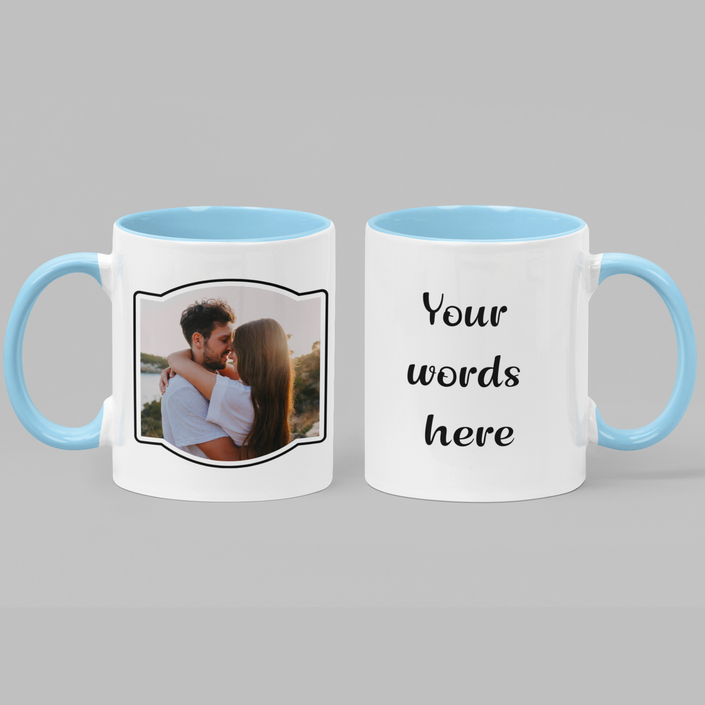 Tesoro Eterno: Taza de Aniversario Personalizada con Foto y Mensaje.